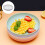 Serving Dish Featuring Wheat Straw PP Material, Large Capacity Deep Round Plate for Kitchen Dining, Pretty Design with Smooth Surfaces, Easy Carrying 2