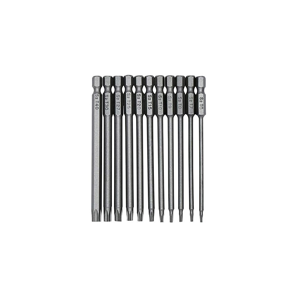 S2 Steel Tamper Proof Screwdriver Kit, Hex Shank Torx Bits With Magnetic Tips For Wide Application Tools And Professional Maintenance 9405630242836