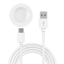Caricabatterie versatile per smartwatch, ampia compatibilità e protezione da sovratensione per una ricarica sicura.