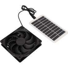 Ventilation Fan for Solar Powered Systems, Energy Saving Solar Exhaust Fan with Efficient Sunlight Conversion Technology, Portable Air Extractor for