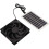 Ventilation Fan for Solar Powered Systems, Energy Saving Solar Exhaust Fan with Efficient Sunlight Conversion Technology, Portable Air Extractor for 1
