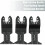 Oscillating Blades Multitool, Universal Compatibility With Most Quick Release Systems, Stainless Steel For Enhanced Durability, Precision Cutting 4