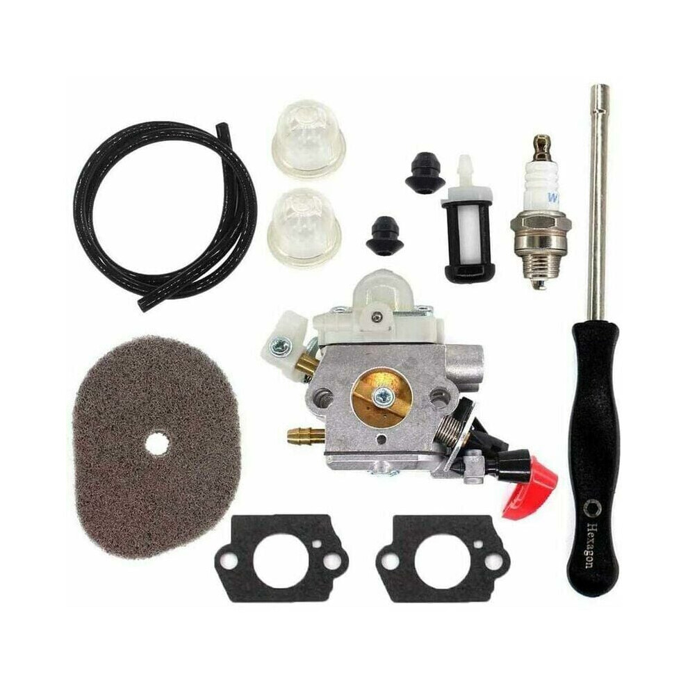 Engine Optimization Set, Fuel Filter & Air Filter For Stihl Kombi Motor Hedge Trimmers Edgers (Replaces 4144 120 0608) 9405630289756