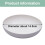 Serving Dish Featuring Wheat Straw PP Material, Large Capacity Deep Round Plate for Kitchen Dining, Pretty Design with Smooth Surfaces, Easy Carrying 5