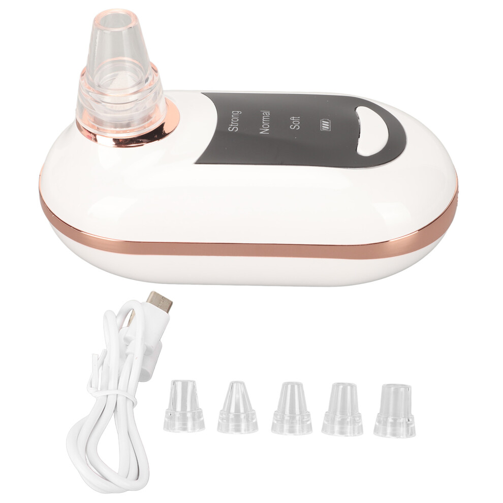 Facial Pore Cleaner, EcoFriendly Blackhead Remover Vacuum Kit, NonToxic, Usb Rechargeable For Deep Cleaning And Improved Skin Elasticity, Adjustable