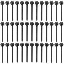 1000Stk Mini Sequin Pin Kunststoff Für Kreative Bastelarbeiten Schwarz