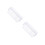 2Pièces Boîtier De Protection Transparent Prise Étanche De Bain 9
