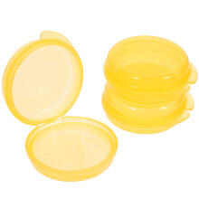 15Stk Praktischer -Pill Organizer Gelb Aus Langlebigem PP