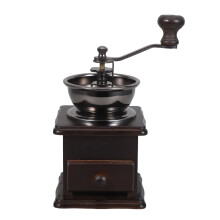 2Stk Leise Handbetriebene Holz Metall Retro Für