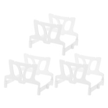 9Stk Weißer Kaffeefilter Papierhalter PP Für Camping Und Büro