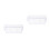 2Pièces Boîtier De Protection Transparent Prise Étanche De Bain 8