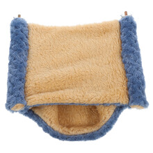 5Stk Bequeme Hamsterhängematte Polyester Holz Haustiernest