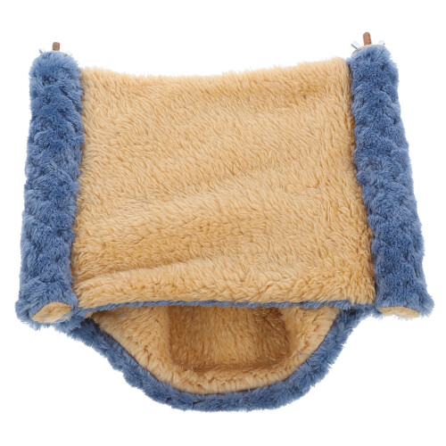 5Stk Bequeme Hamsterhängematte Polyester Holz Haustiernest