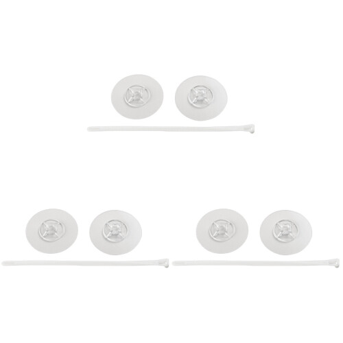 6Sets Transparente Möbelgurt Sicherheits Fixierband Anti-Kipp Schutz 1