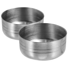8Stk Shaker Deckel Schutzabdeckung Silber