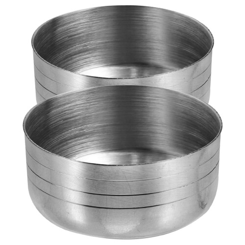 8Stk Shaker Deckel Schutzabdeckung Silber 1
