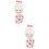 2St Japanse Kimono Pop, Stijlvolle Witte Home Desktop Decor 9