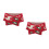 2Stk Roter Kinder Winterschal Strick Warm Weihnachtsmütze 5