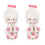 2St Japanse Kimono Pop, Stijlvolle Witte Home Desktop Decor 4