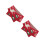 2Stk Roter Kinder Winterschal Strick Warm Weihnachtsmütze 7