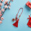 Chinesisches Wagenhänger Metall Mit Rotem Tassel 6