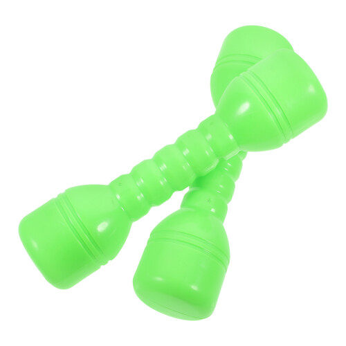 4Pièces Ensembles Haltères Enfants ABS Vert Pour Exercices Physiques