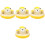 4Pièces Siège Bébé Gonflable PVC Multiusage Couleur Multi Confortable 5