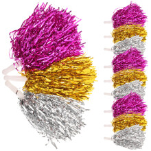 24Pièces Pompons De Cheerleading Pet Durables Couleur Variée Cosplay