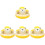 4Pièces Siège Bébé Gonflable PVC Multiusage Couleur Multi Confortable 4