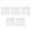 1000Pièces Rubans Adhésifs Double Face Transparente Mince Pour Décor 6