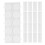 1000Pièces Rubans Adhésifs Double Face Transparente Mince Pour Décor 2
