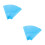 26Pcs Sky-Blue Rubber Golf Grip Tape Strips for Easy Grip Replacement 9