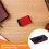 2Pcs Guitar String Wiper Red ABS Cloth Effortless String Cleaning Kit 7