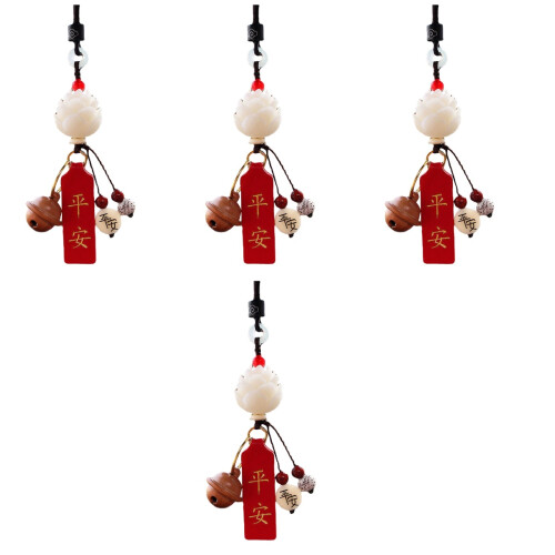 4Pièces Décorations Intérieures Pendentifs Bodhi Variés 2