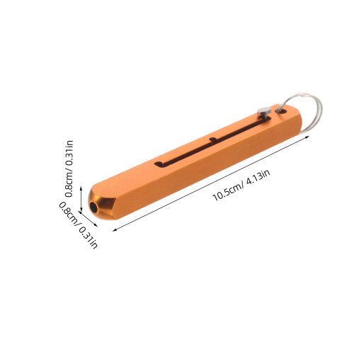 Punch Cigare Compact Titane Avec Anneau Porte- 2