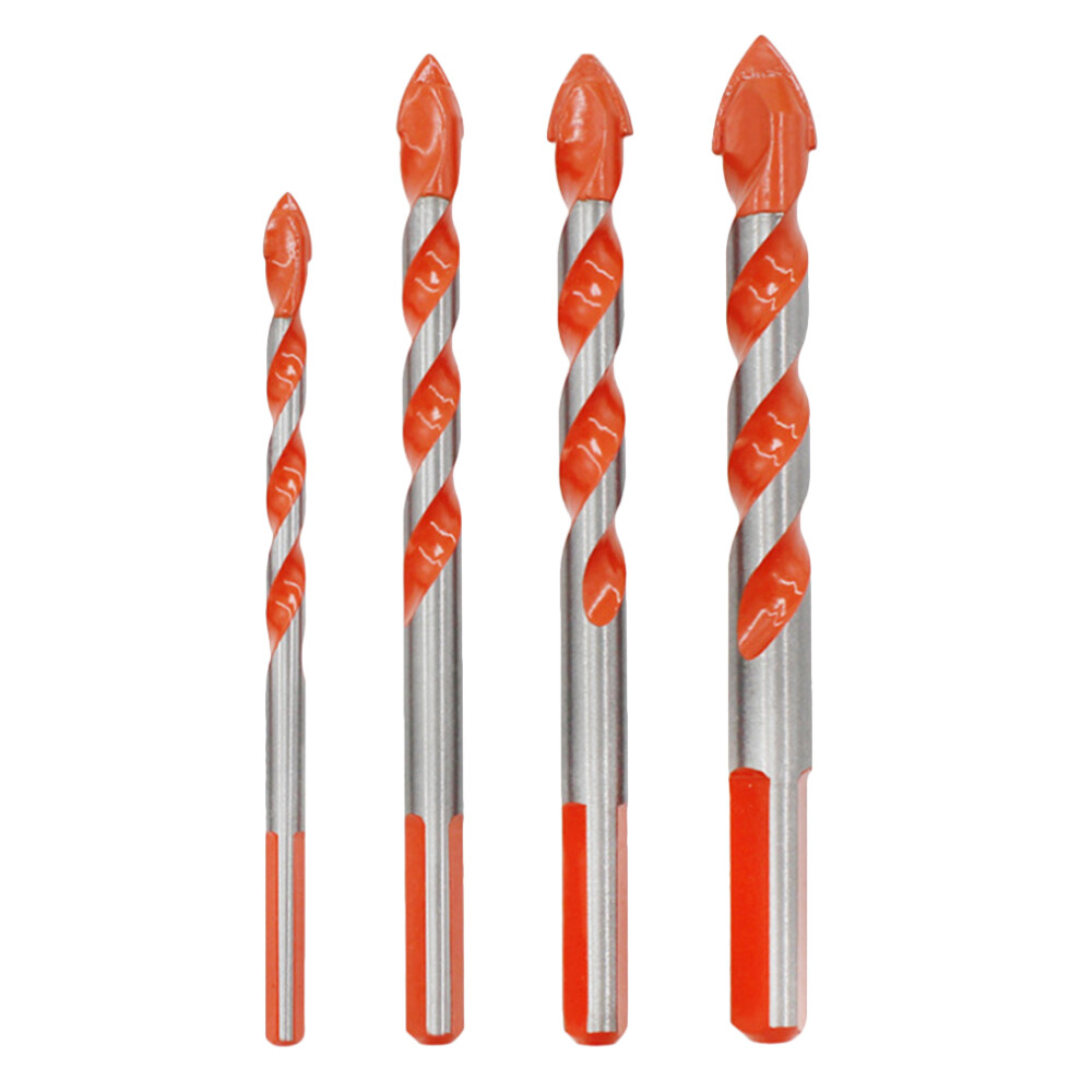12Pcs Carbide Tip Triangle Drill Bit For Glass Ceramic Tile Drilling 3601586596344