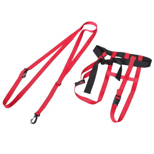 2Pcs Ski Strap Professional Skiing Traction Belt with Handle 2