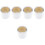 5Pcs White Chalkboard Border Trim for Classroom and Home Decor 5