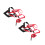 2Pcs Ski Strap Professional Skiing Traction Belt with Handle 9