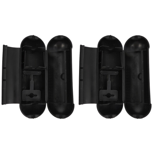 2 Pcs Cable Cover Wire Box Socket Cover Plastic 1