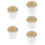 5Pcs White Chalkboard Border Trim for Classroom and Home Decor 11