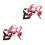 2Pcs Ski Strap Professional Skiing Traction Belt with Handle 10