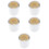 5Pcs White Chalkboard Border Trim for Classroom and Home Decor 8
