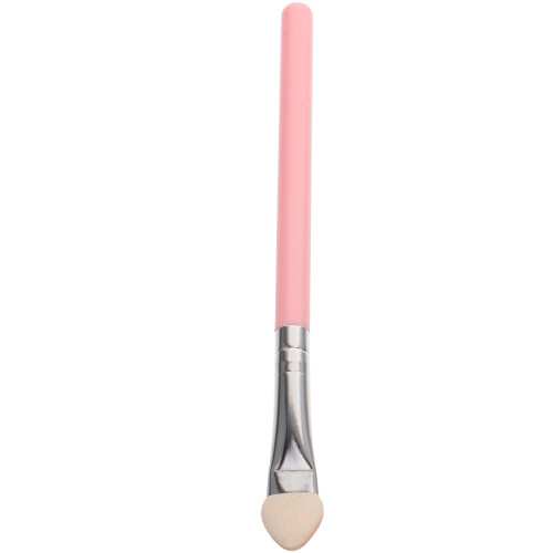 4Pcs Pink Eyeshadow Brush Set Soft Plastic Handle for Women Makeup
