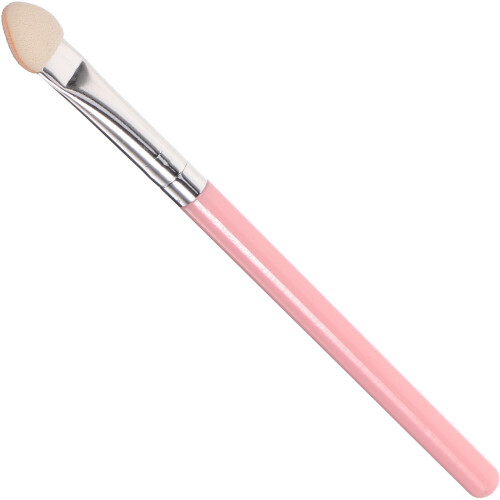 4Pcs Pink Eyeshadow Brush Set Soft Plastic Handle for Women Makeup 1