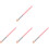 4Pcs Pink Eyeshadow Brush Set Soft Plastic Handle for Women Makeup 4