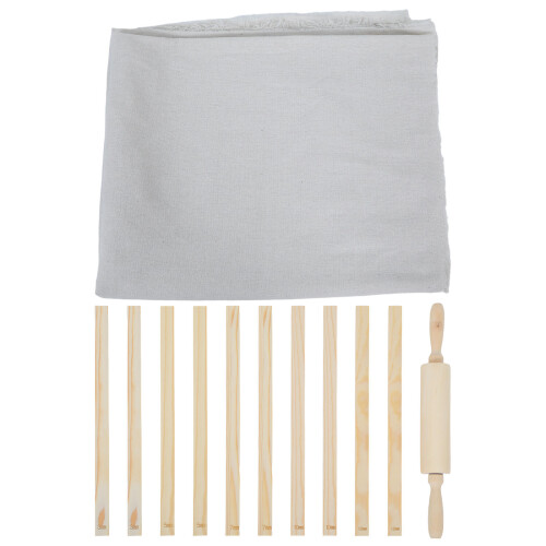 12Pcs Conjunto Para Modelagem De Com Rolo De E Toalha