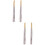 4 Pcs Tweezers Eyebrow Clamps Silver 6
