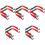 10 Pcs Skate Shoe Laces Boot Rack Nylon Webbing Belt 3