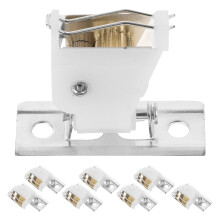8Pcs Multi-Color Metal Window Blind Cord Lock with Bracket for Home